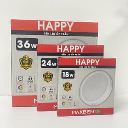 ĐÈN ỐP TRẦN HAPPY MAXBEN