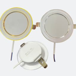 ĐÈN ÂM TRẦN S2 VIỀN VÀNG/BẠC/TRẮNG - S35