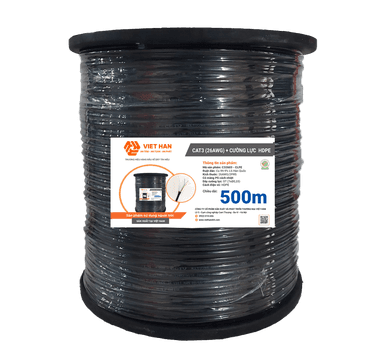 CÁP TÍN HIỆU CAT3 – CHỐNG LỰC PE - VIETHAN