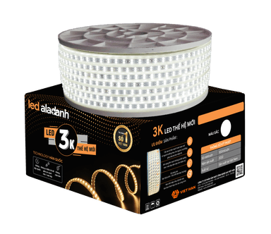 LED DÂY 3K VH26 - 2835/ 2 HÀNG/ 180 BÓNG - VIETHAN